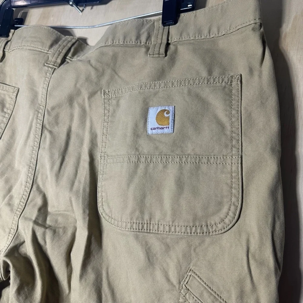 Carhartt Relaxed Fit‎ Canvas Work Pants Khakis Men’s 42X30